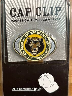 Team Golf- Baylor-Sic Em Bears Magnetic Cap Clip & 2 Sided Ball Marker Set (NWP)